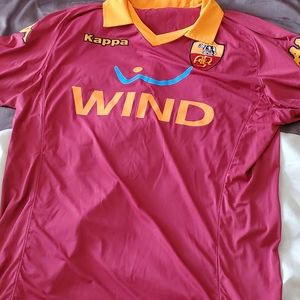 De Rossi Roma # 16 Original home 2012 Jersey